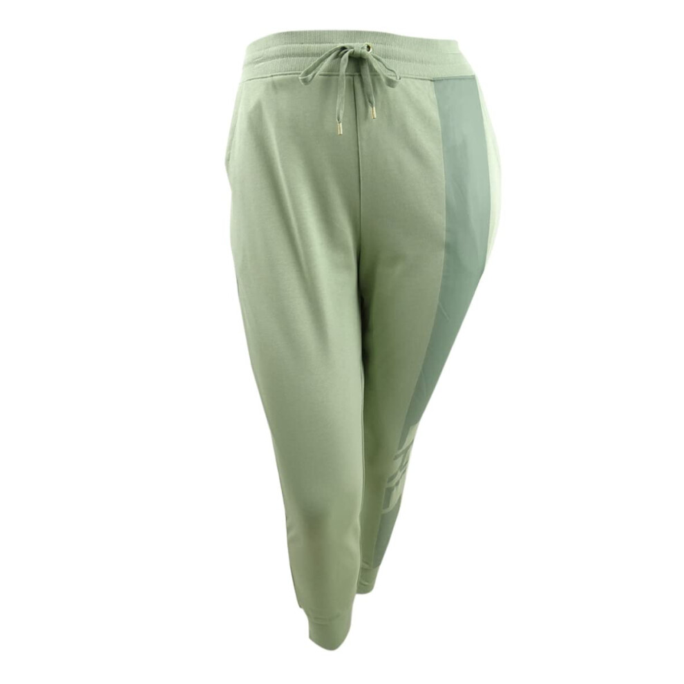 Lauren Ralph Lauren Women's French Terry Jogger Pants (L  Ranch Sage)