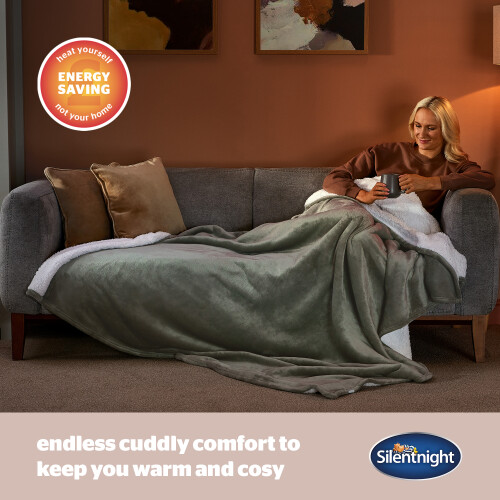 Silentnight Silentnight Snugsie Giant Blanket - Green 1