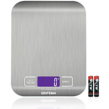 Digital Kitchen Scales, Food Weighing Scales with LCD Display 1g/5kg