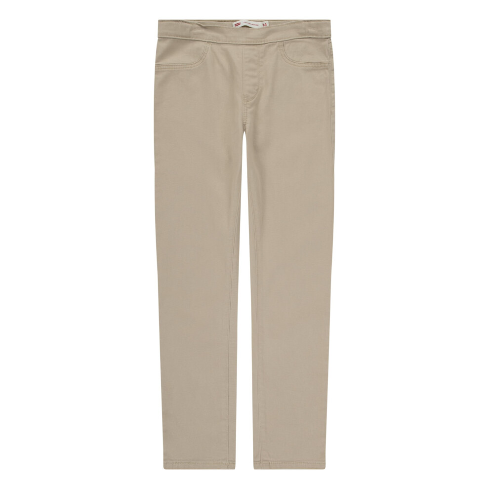 Levi's Girls' Skinny Fit Pull On Jeggings  Safari  12