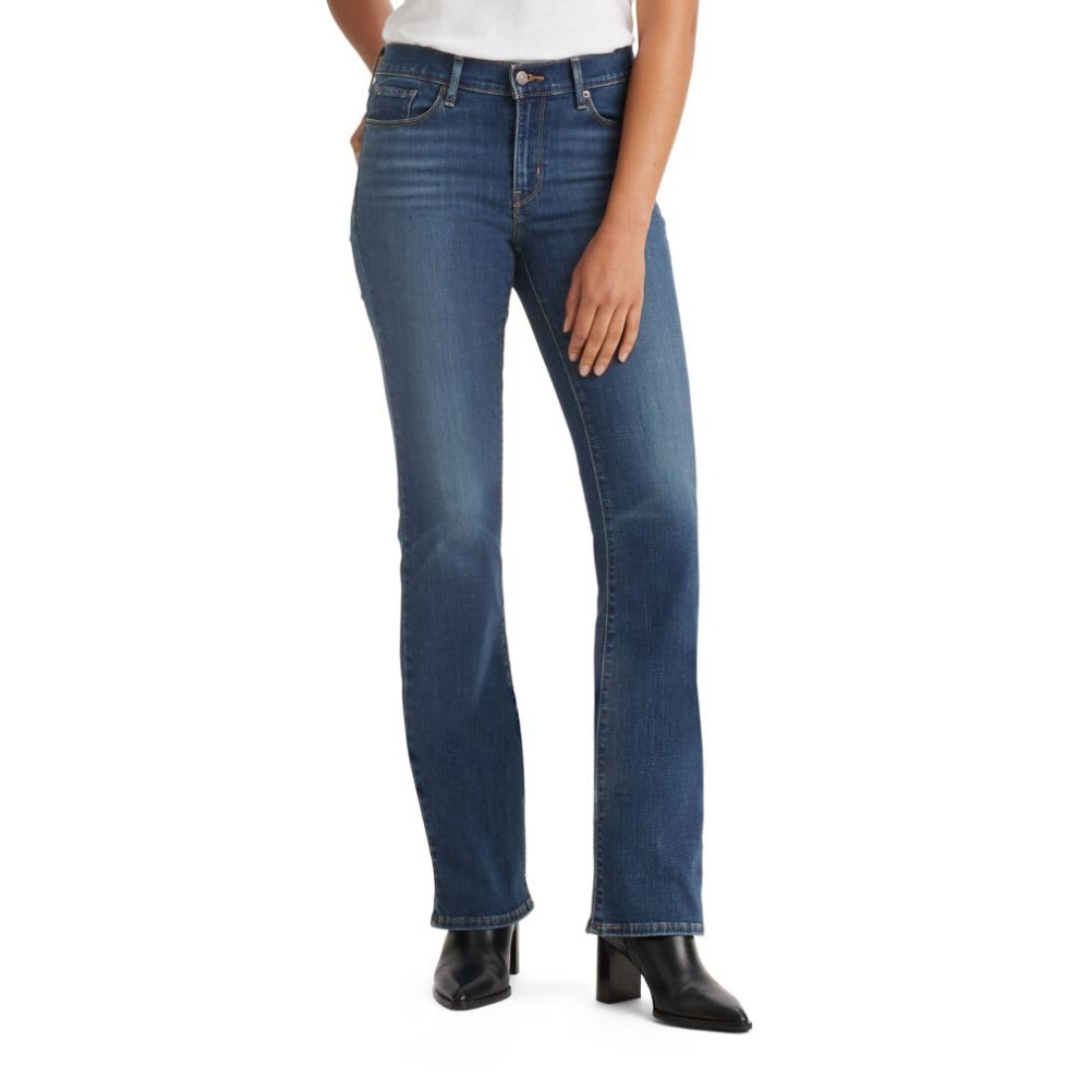Levi's Women's Classic Bootcut Jeans Also Available In Plus Lapis Wave Embroidery 32 Short