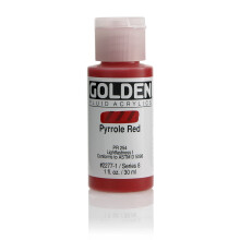 Acrilice cu lichid auriu - Pirrole Red - 1 oz sticla