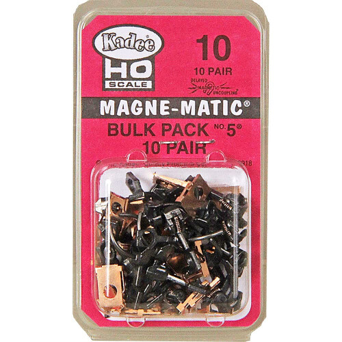 Kadee HO Scale #5 Coupler 9/32 """" Centro (10PR)