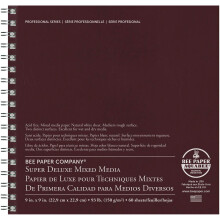 Bee Paper Company 808S60-909 Bee Paper Super Deluxe Schetsblok 9-Inch