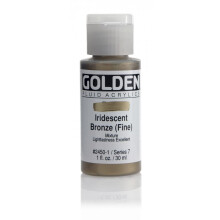 Golden Fluid Acrylic Paint 1 Ounce-Iridescent Bronze