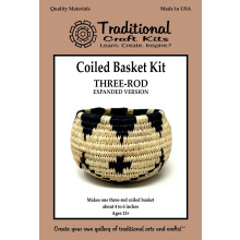 Kit de cesta en espiral de kits de manualidades tradicionales, versi   n ampliada