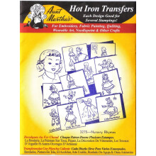 Kinderreime Tante Martha's Hot Iron Stickerei Transfer