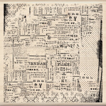 INKADINKADADA STRAME WOOD STAMP IMPRIM
