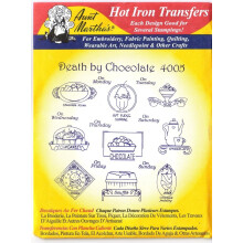 Tante Martha's Hot Iron Transfers #4005 Tod durch Schokoladentransfers