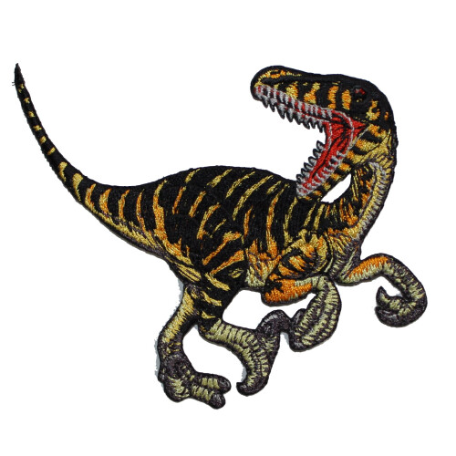 Applikation Striped Velociraptor Patch