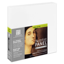 Panel de pintura para artistas de yeso de madera Ampersand Art Supply: imprimaci n suave