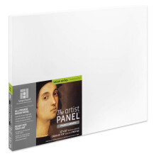 Amppers e suprimentos de arte wood gesso artista painel de pintura: preparado suave 12 """" x 16 """" 7/8 """" perfil embalado