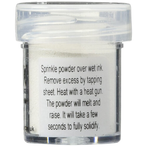 Wow Embossing Powder 15ml-Opaque Bright White 1