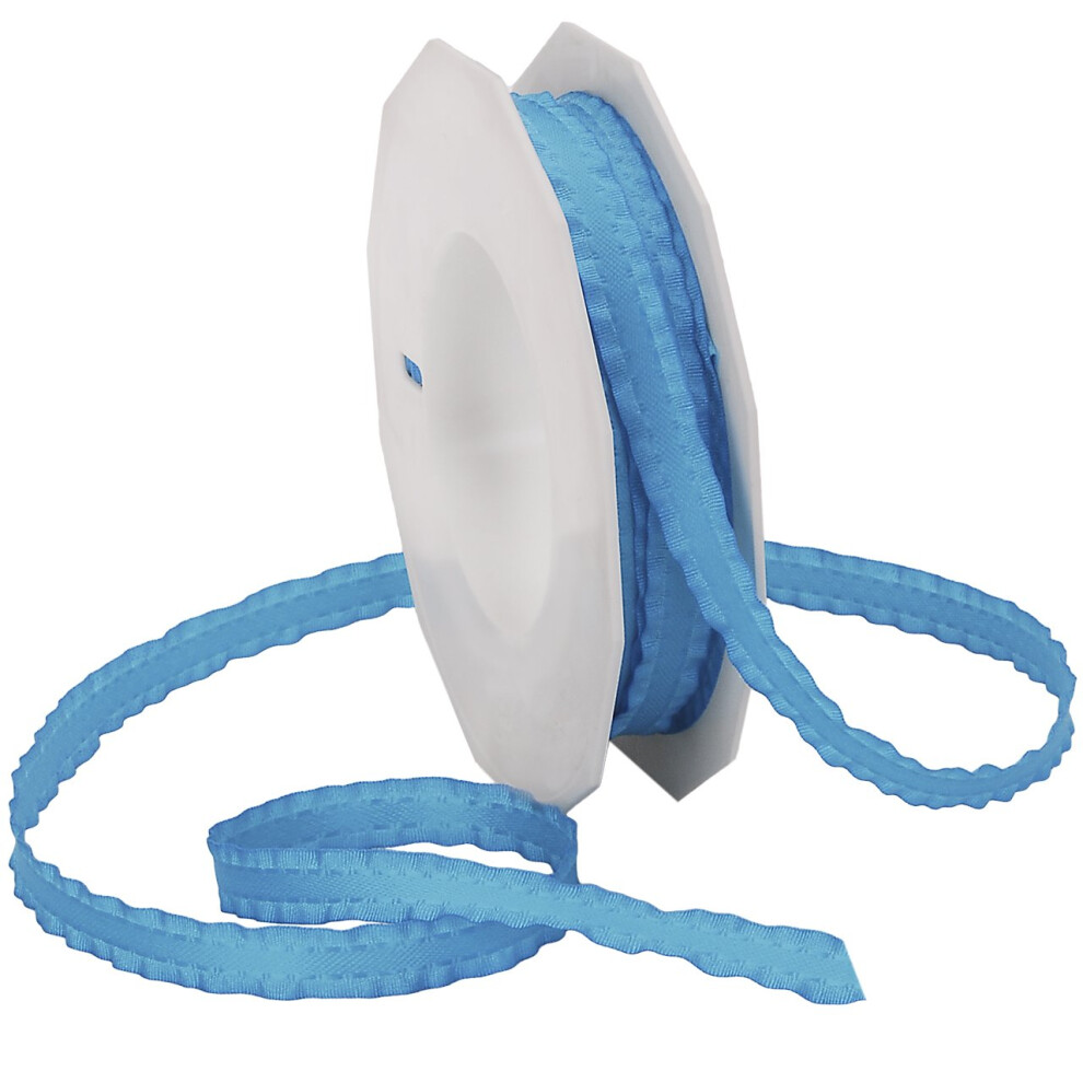 Morex Ribbon Doppeltes RüSchenband, 3/8 Zoll X 16,5 Yards, Misty Turquo-image