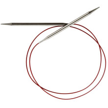 Agulha Circular ChiaoGoo Red Lace 40 polegadas (102cm) Aço Inoxidável Tamanho US 7 (4.5mm) 7040-7