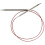 Agulha Circular ChiaoGoo Red Lace 40 polegadas (102cm) Aço Inoxidável Tamanho US 7 (4.5mm) 7040-7 1