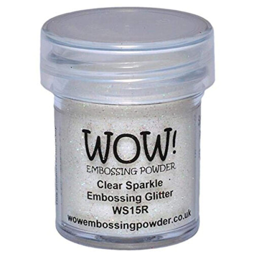 Wow Embossing Powder 15ml, Διαφανής Λάμψη