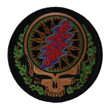 C&D Visionary Application Grateful Dead SYF Vines Patch Black 3,5""""