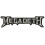 Anvendelse Megadeth Silver Logo Patch Novelty 1