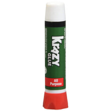 Krazy Glue Original Crazy Super Glue yleisliima pikakorjaukseen (5 kpl pakkaus)