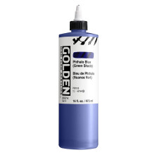 High Flow Acrylics GOLDEN, Phthalo Blue (Green Shade), 16 fl. oz., Επαγγελματική Ακρυλική Πέτρα
