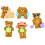mbraca?i -l 8314 Buttons Bears de vara 1