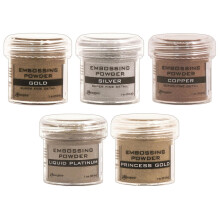 Ranger - Heat Embossing Powder for Cardmaking - Metallic - Gold Silve