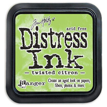 Tampone di inchiostro Ranger Tim Holtz Distress Twisted Citron