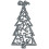 Darice Craft gestanzter Weihnachtsbaum 1