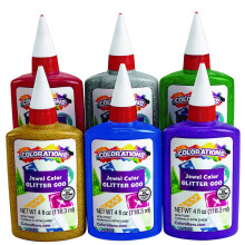 Barvy Glitter Goo Kad 4oz Pouit s ??remesly Skvel pro domc nebo koln pouit Skvel pro Umen a remesla Zdoben Slime Svatebn party Svatby