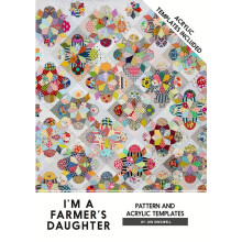 Jen Kingwell Designs I'm a Farmers Daughter Quilt Pattern e acrilico