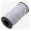 Fltad elastisk 144 meter - vit (1/4 '' bred) 1