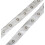 Anrox Supply Co 3/4" Λευκή Κλωστή Ασημένιο Κουμπί Ταινία 3 YDS ΗΠΑ 3