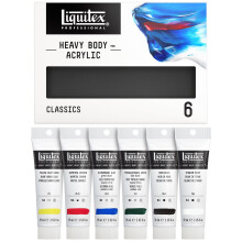 Liquitex Professional Heavy Body Peinture acrylique classique 6 x 59 ml 2 oz