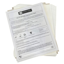Jrn p vrmeverfringspapper 3G Jet Opaque 8.5 x 11 """" Anpassade pack 10 ark