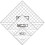 Bloc Loc - Half Square Acrylic Triangle Lineal Set #2 2.5 """" 4.5 """" 6.5 """" 1