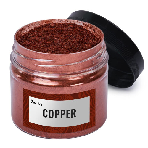 Glimmer pulver (kobber) 2 oz - s?befremstilling