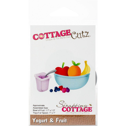 CottageCutz 1"-1.7" Κόφτης Για Γιαούρτι & Φρούτα, Πολύχρωμος