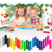 MayMoi Tempera Paint Sticks Non-Toxic Quick Drying No Mess & Washab