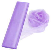 Crystal Organza Tylli Lpinkyv kangas taustaverhot Wedding Baby Shower Syntympivjuhliin Sisustus 19 x 30 Yard (violetti)