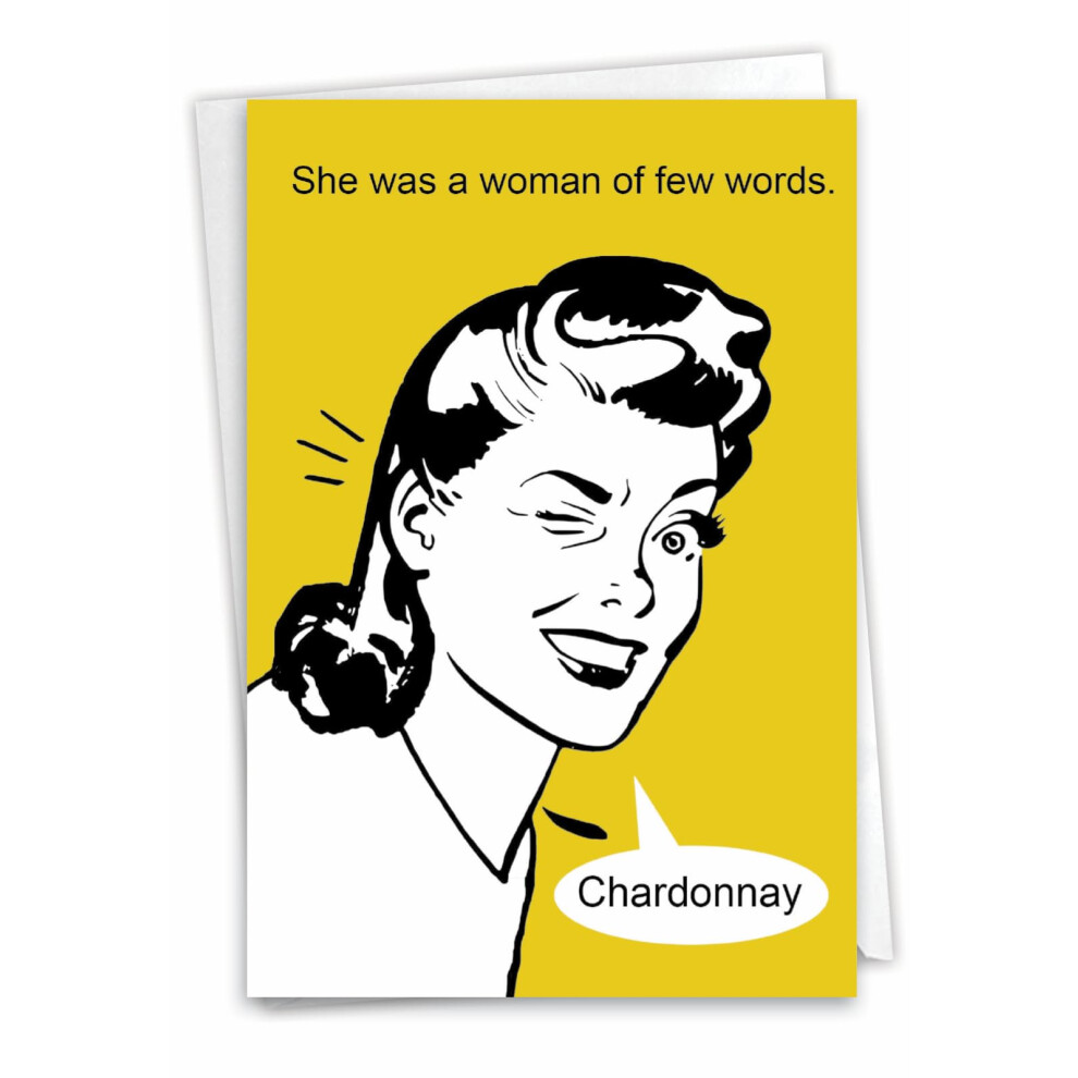 Nobleworks - 1 Divertente Biglietto Di Auguri Di Buon Compleanno - Umorismo Retrò Sulle Donne-image