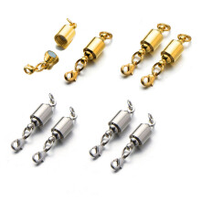 Zpsolution Schraubverschluss Magnetische Schmuckverschlüsse für Halskette 6mm
