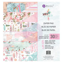 Prima Marketing Inc Surfboard Paper 12x12 Pad US: One Size