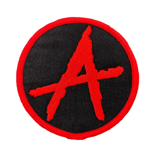 Dragu?-patch 3 '' Anarchy Simbol punk rock anarhist fier brodat politic pe patch