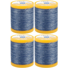 Coats & Clark S976-4665 Διπλή Υποχρέωση Συνθετικό Νήμα, 125-Yard, Μπλε Τζιν