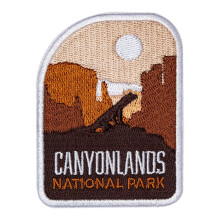 Vagabond Heart Canyonlands National Park Patch - Canyonlands Suvenir - Insigna pentru calatorie