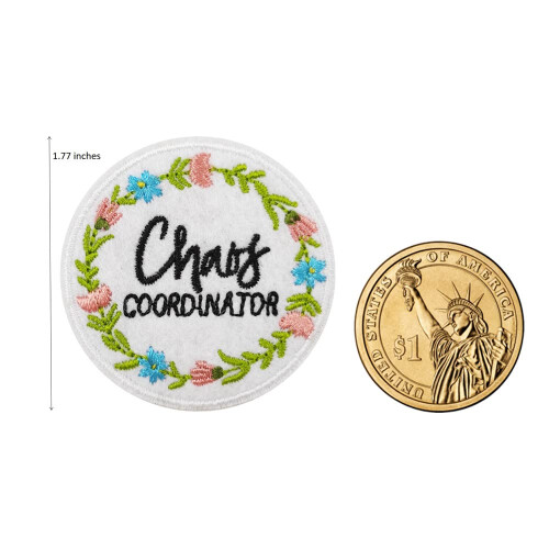 Coordonator de haos cu patch dragu? fier brodat pe patch pentru doamna ?efului 2