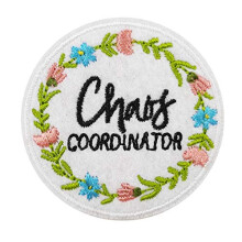 Coordonator de haos cu patch dragu? fier brodat pe patch pentru doamna ?efului