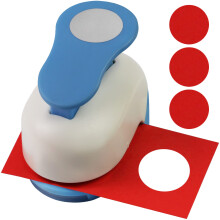 Perforatoare Ecohu pentru gauri n forma de cerc pentru dimensiunile artizanale Forme de perforare de hrtie de 1 inch Perforatoare cu prghie ar