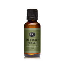 P&J TRADING - Ulei de parfum parfumat pentru padure de evergreen 30ml - Parfum parfumat petrol